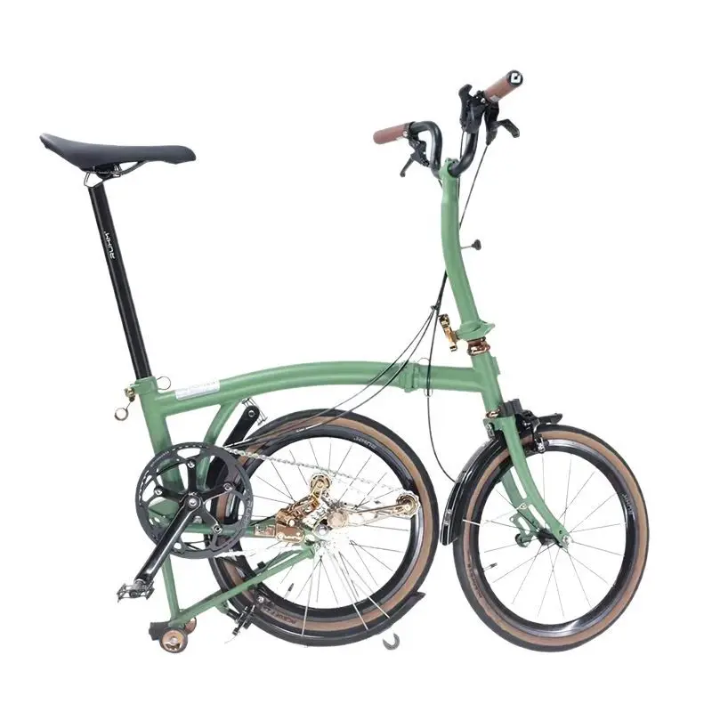 

Folding bicycle retro national cloth Luo molybdenum steel BMX 16 inch outer 7 speed 11-28 tooth cloth car