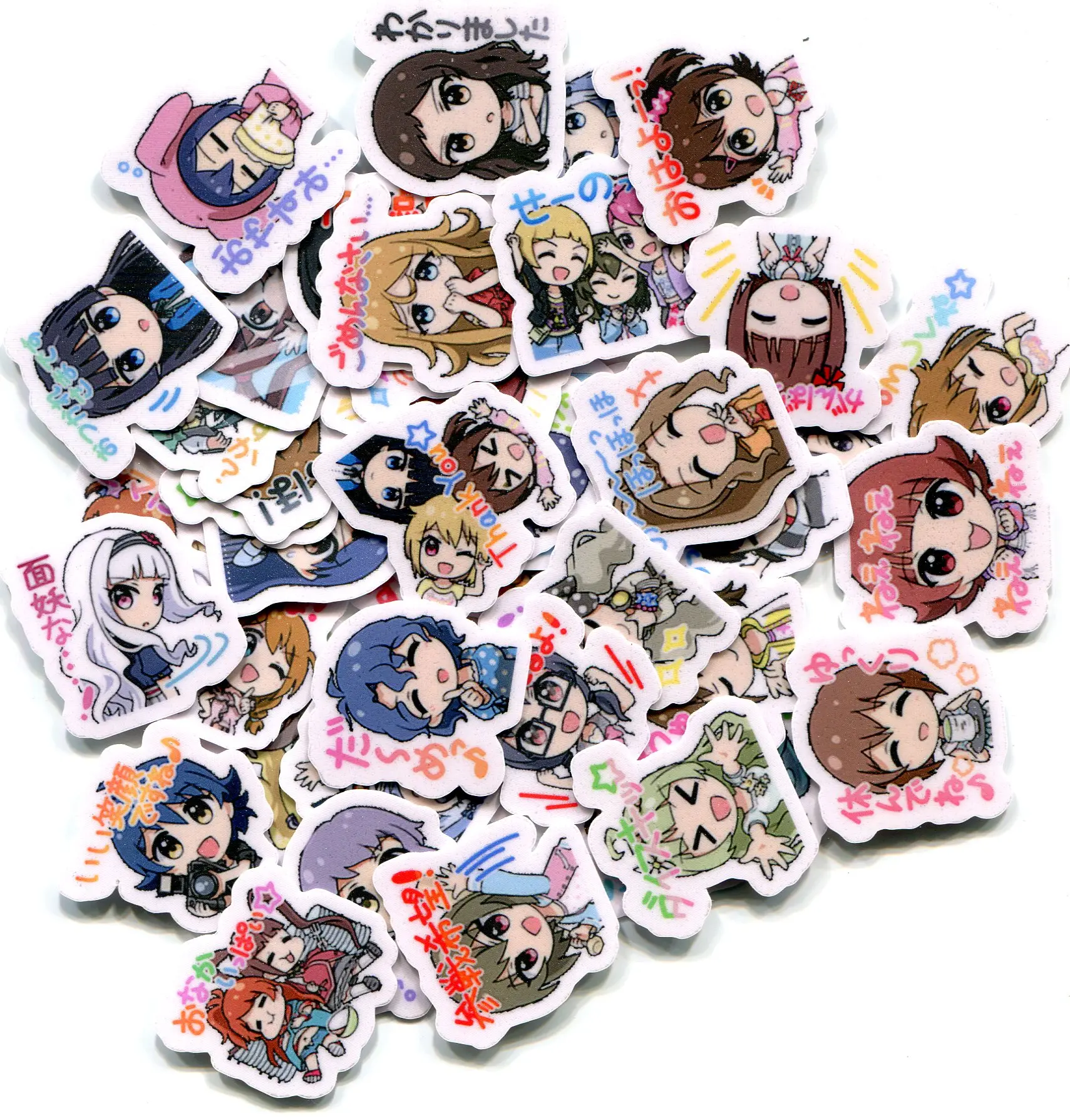 

Наклейка IDOLM @ STER Z1006 (2-6 см), 40 шт./упаковка
