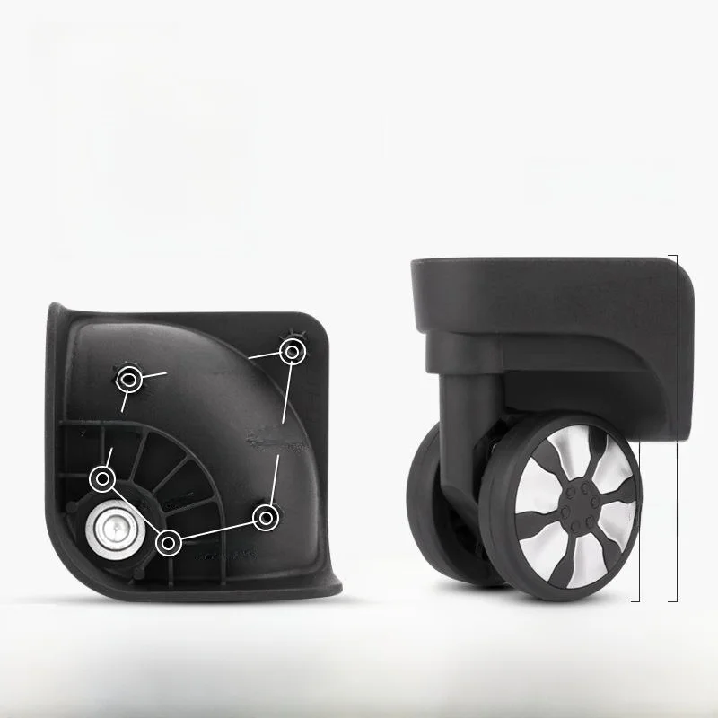 耐摩耗性荷物用ホイール-バッグアクセサリー-機内持ち込みスーツケース用ユニバーサルホイール-レザー製スーツケースホイール-トラベルホイール