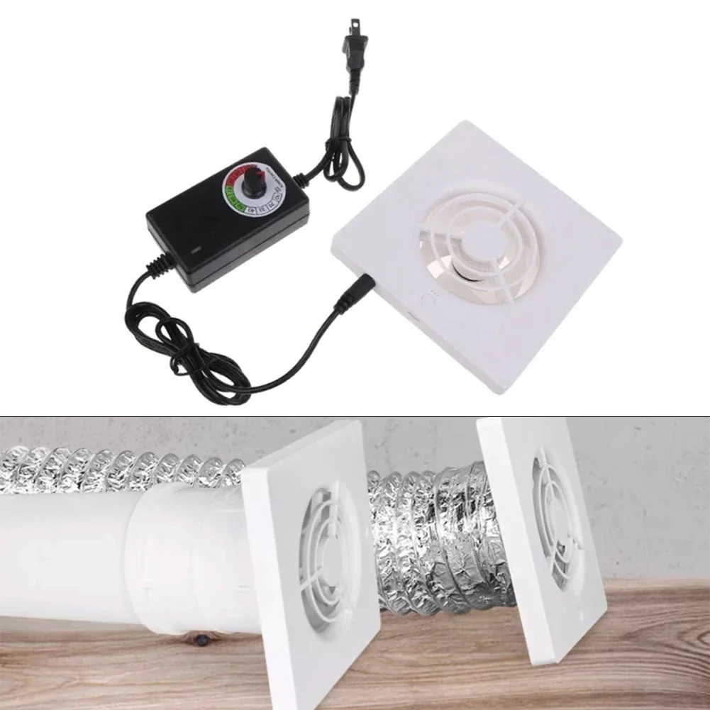 

Ducted Ventilation Fan Bathroom Ventilation Fan Air Intake And Exhaust Options Flexible Duct Compatible High-quality Materials