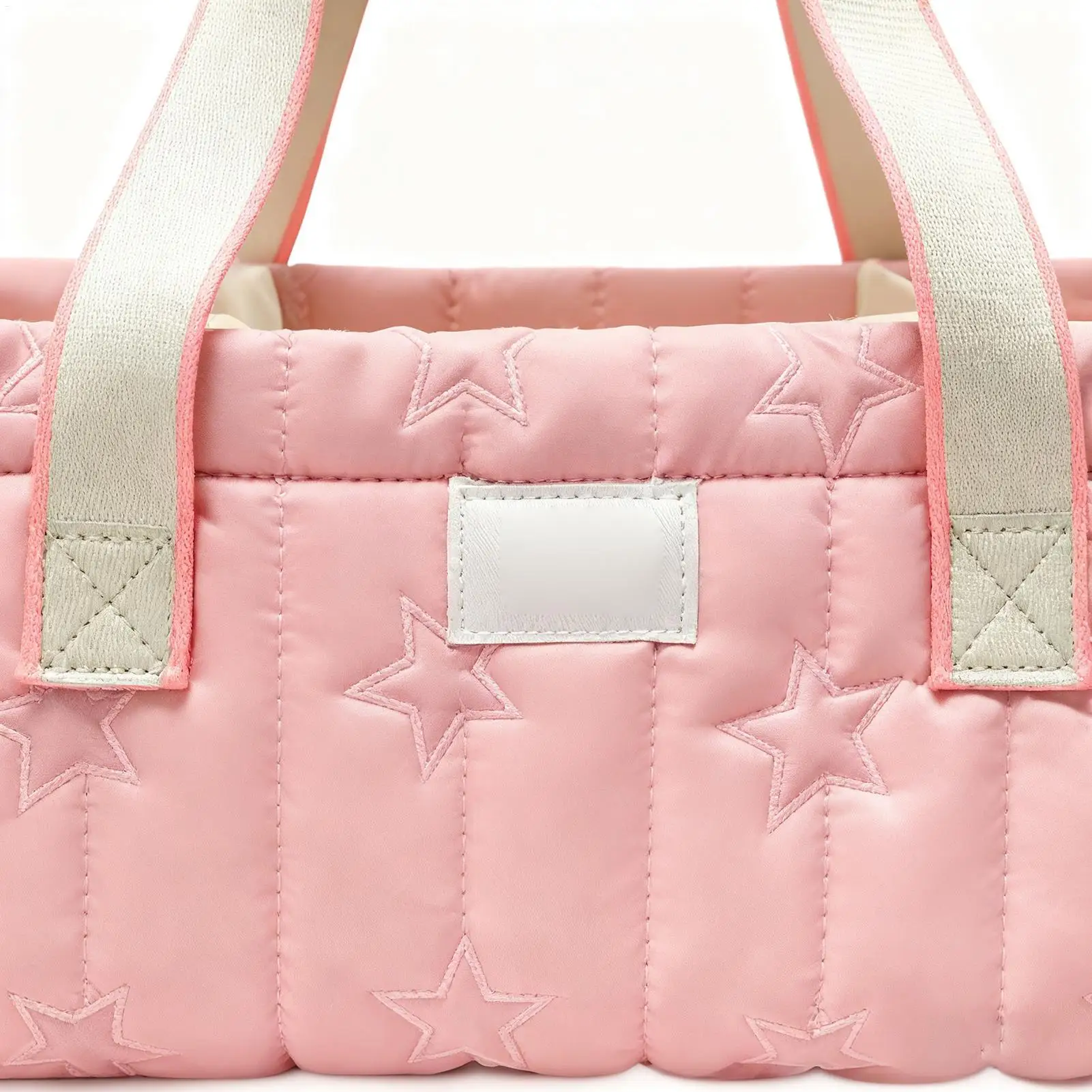 

Diaper Bag Lightweight Tote Large Capacity Diaper Organizer Basket For Toddler Kids Women Dad Mother Travel Nursery Hospital