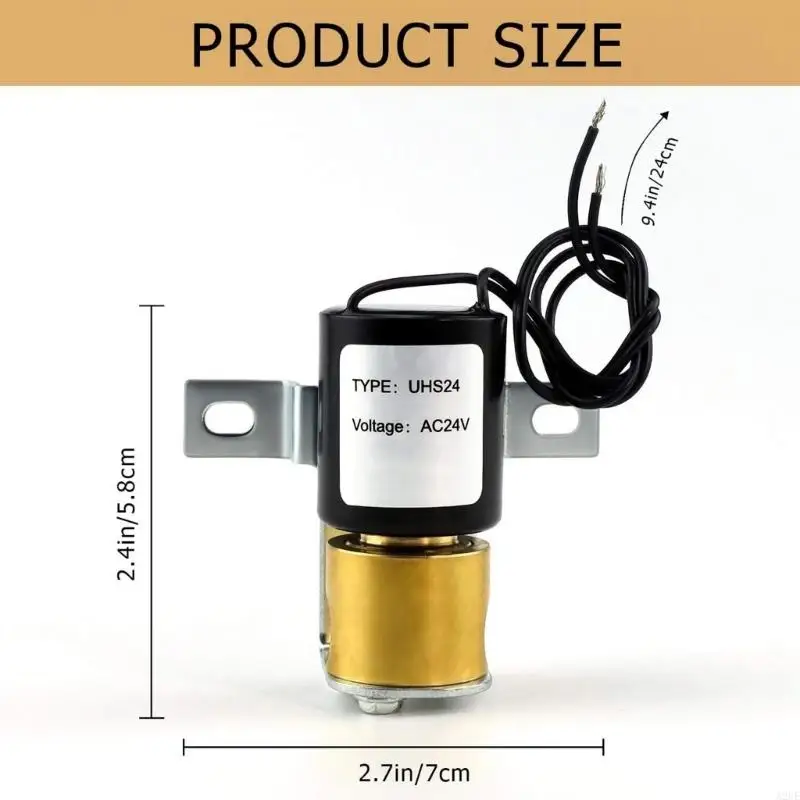 A2ue عملية هادئة 24V صمامات الملف اللولبي لبيئة داخلية مريحة