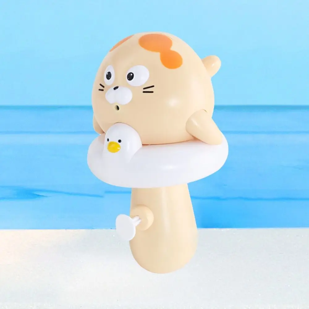 Capibara Animale marino Spruzzo d'acqua Giocattoli Pressa Design animale Fontana da bagno Giocattolo Palmare in plastica