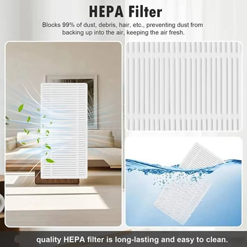 Фильтры JDZD для пылесоса Eufy Omni C20, аксессуары, запасные части, сверхпрочные аксессуары