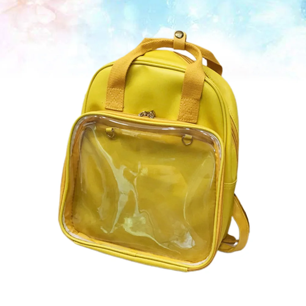 Candy Color Backpack Fashionable School Backpack for Girls Students Office Ladies Large Compartment Keys Phone Lipstick