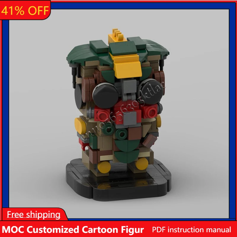 

290PCS MOC Customize Famous Game Characters Series Bloodhound Brickheaded DIY Creative Assembly Toy Kids Gift Collection Display