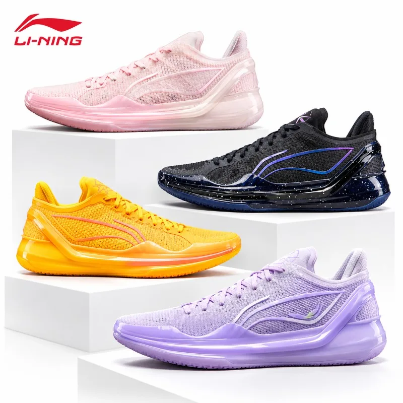Li-Ning Li Ren 4V2  Men's Autumn Winter Shock Absorption Stability Basketball Professional Match Shoes Sports Shoes ABAU037