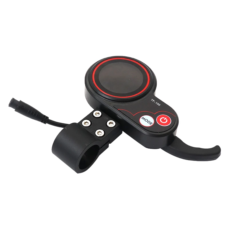 Acelerador Con Pantalla LED QS-S4 Para Patinete Eléctrico Kaabo Mantis 10, Speedual Grace KUGOO X1 Zero 8 9 10 8X 10X LCD 36V 48 image 3