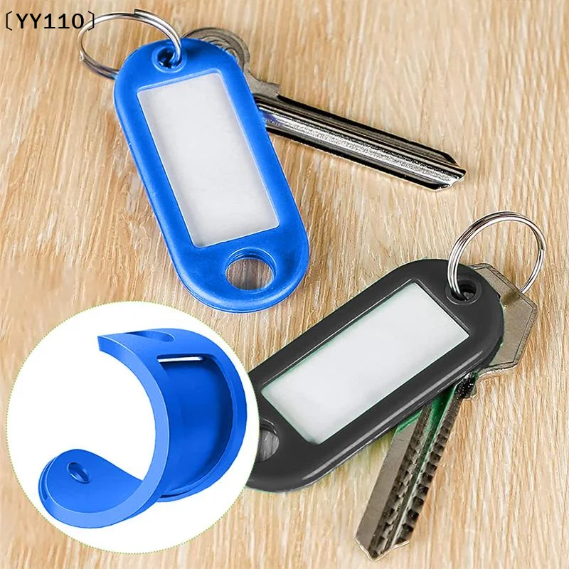 50 Pcs/Set Keys Tags Keys Chain-ID Tags Identifiers Keys Labels With Split Ring〔YY110〕