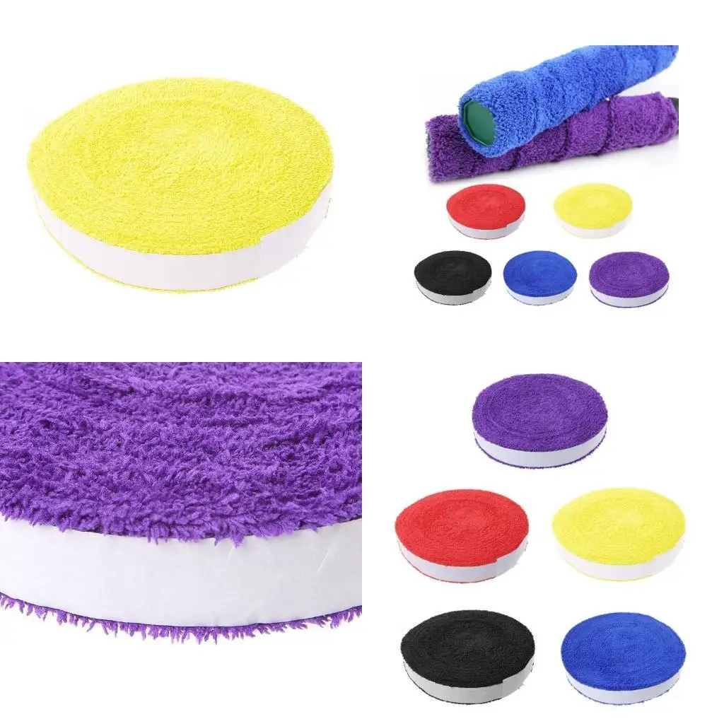 

652f бадминтона теннисная ракетка овергрипсирует полосаточная лента для полотенец.