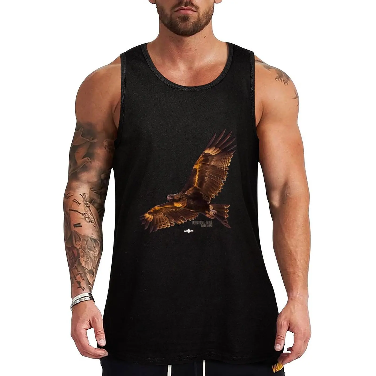 

Wedgetail Eagle_03C Tank Top gym t-shirts bodybuilding man