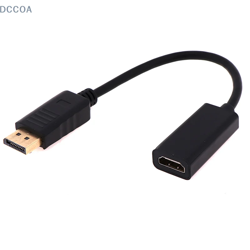 DP Display Port Male To HDMI Female Cable Converter Adapter