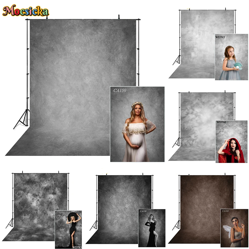 Mocsicka Abstrakter Hintergrund Studiofotografie Farbverlauf Mutterschaft Brautparty Kunstporträt Hintergrund Neugeborenes Cake Smash Foto