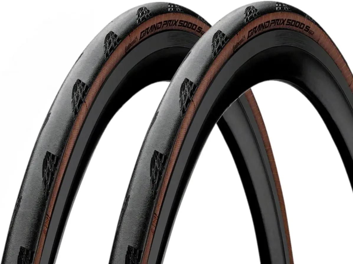 5000 S TR 700x30 Black/Transparent - Tubeless Ready - Pack of 2 Tires