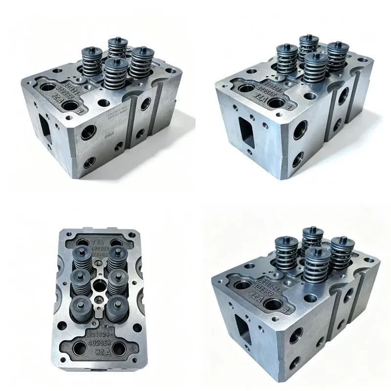 New Engine Cylinder Head 1001363831 Natural Gas Replacement Cast Iron for Pentium X40 EV400 SUV FAW Maintenance Overhaul