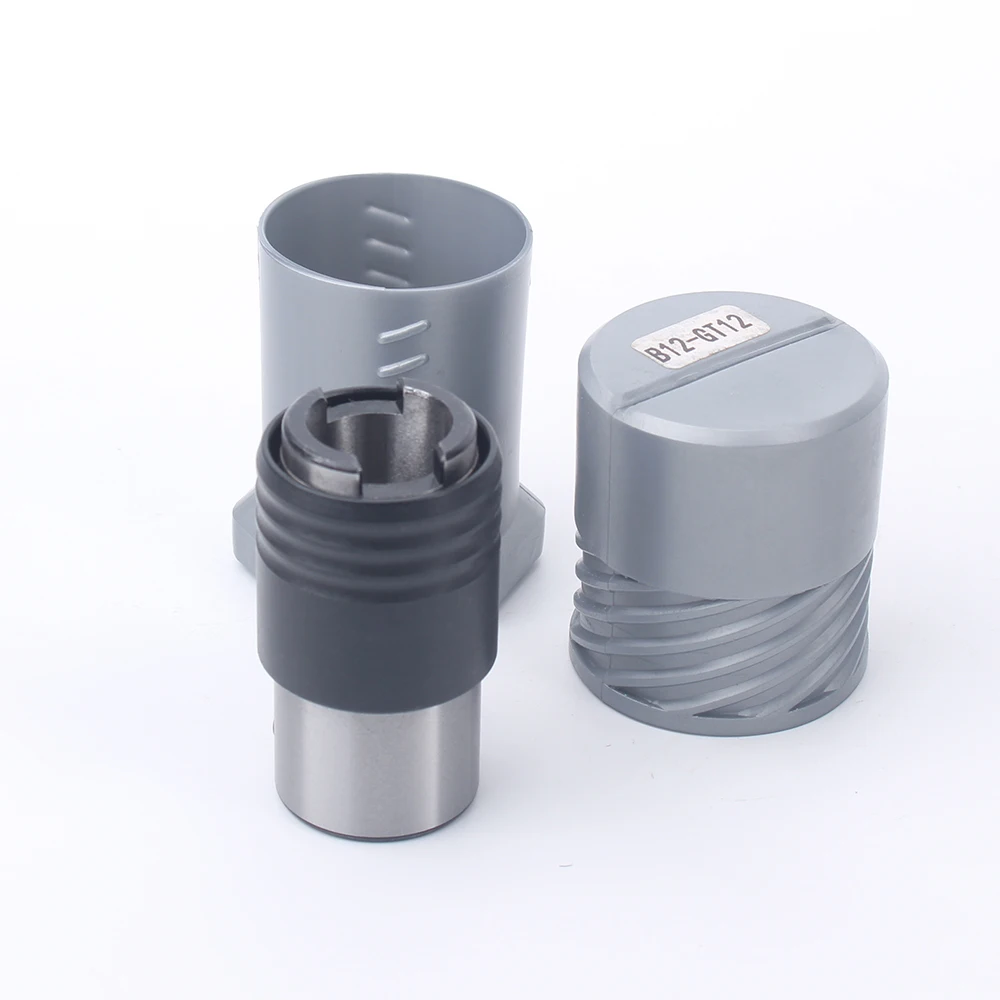 YOUSAILING B12-GT12 Conversion Chuck for M3-M12 Pneumatic Tapping Machine Parts Fast Quick Connector B12 Conical Hole