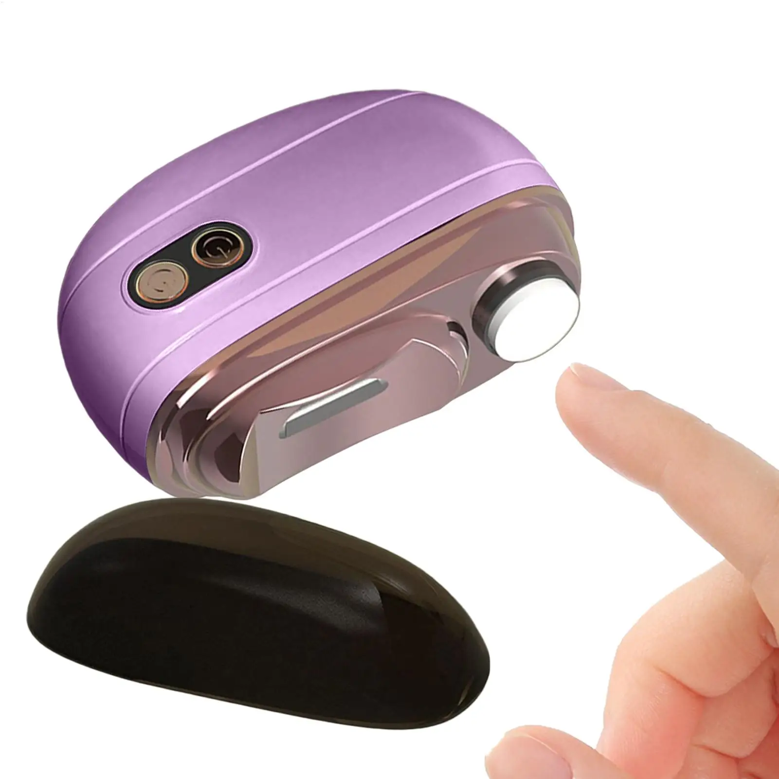 

Electric Nail Clippers for Seniors with LED Light 2-Speed Automatic 4 In1 Automatic Nail Clipper for Seniors Elderly Women