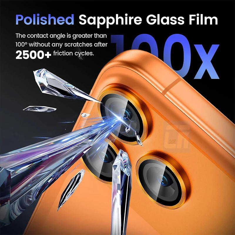 1-2 قطعة AR + AF المعادن حامي الكاميرا الخلفية آيفون 17 برو ماكس 17 برو ثلاثية الأبعاد درع عدسة طبقة رقيقة واقية الزجاج ملحقات الهاتف