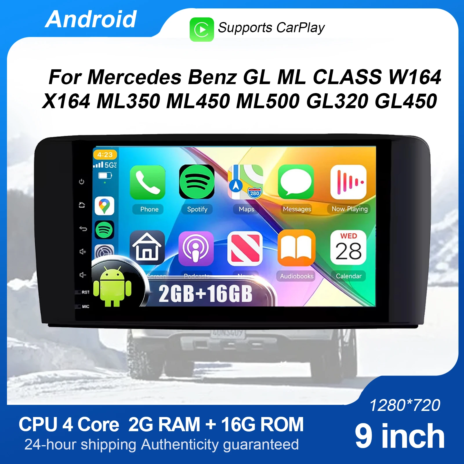 9"Android Car Radio… - image
