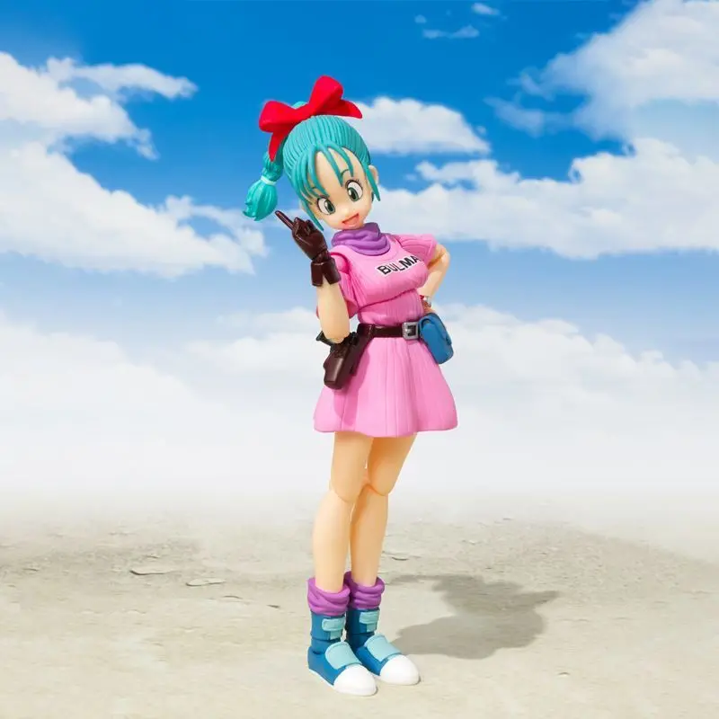 

Bandai SHF Action Figure Dragon Ball Series Bulma - The Beginning of The Big Adventure - Movable Figure Collection Gift