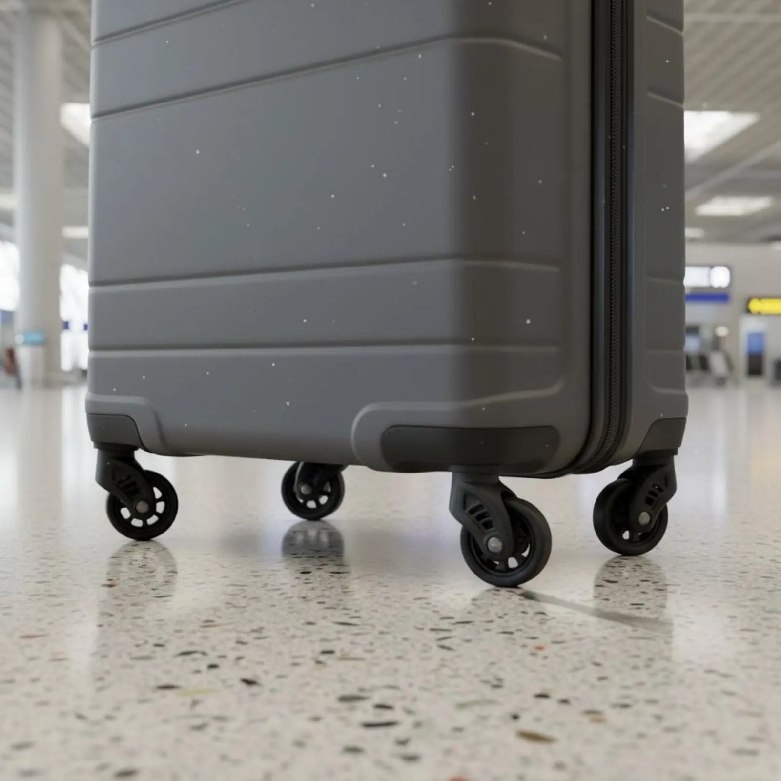 2 Pieces Luggage Replacement Wheel Effortless Rolling Rotating Suitcase Wheel Long-Lasting