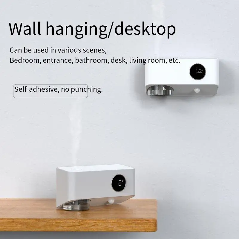 New Home Automatic Aromatherapy Machine Hotel Toilet Deodorizing Aroma Machine Desktop Wall Mounted Incense Machine