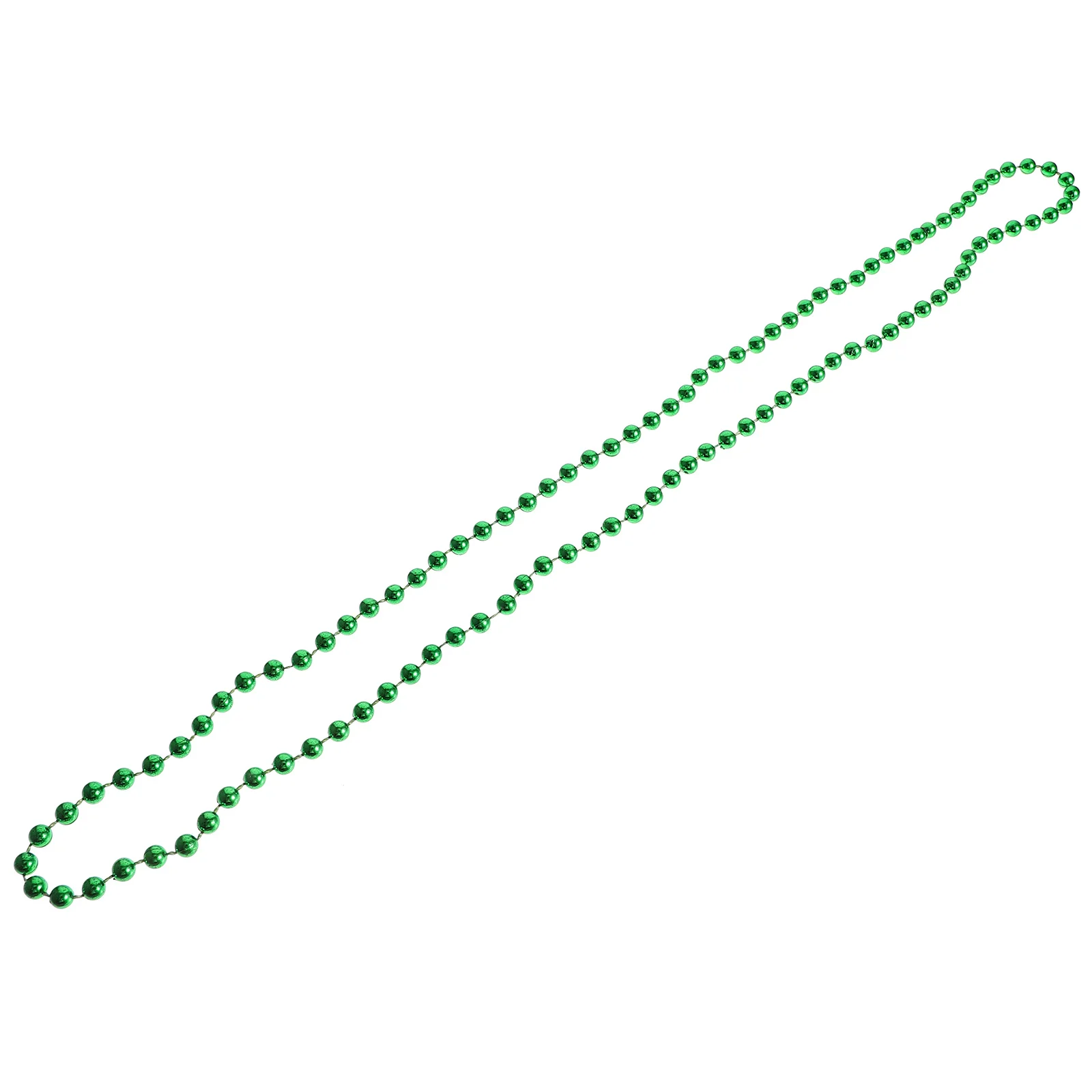 

5Pcs Mardi Gras Beaded Chain Carnival Necklace Creative Beaded Necklace Photo Shoot Party Favor Mardi Gras Beads Chain