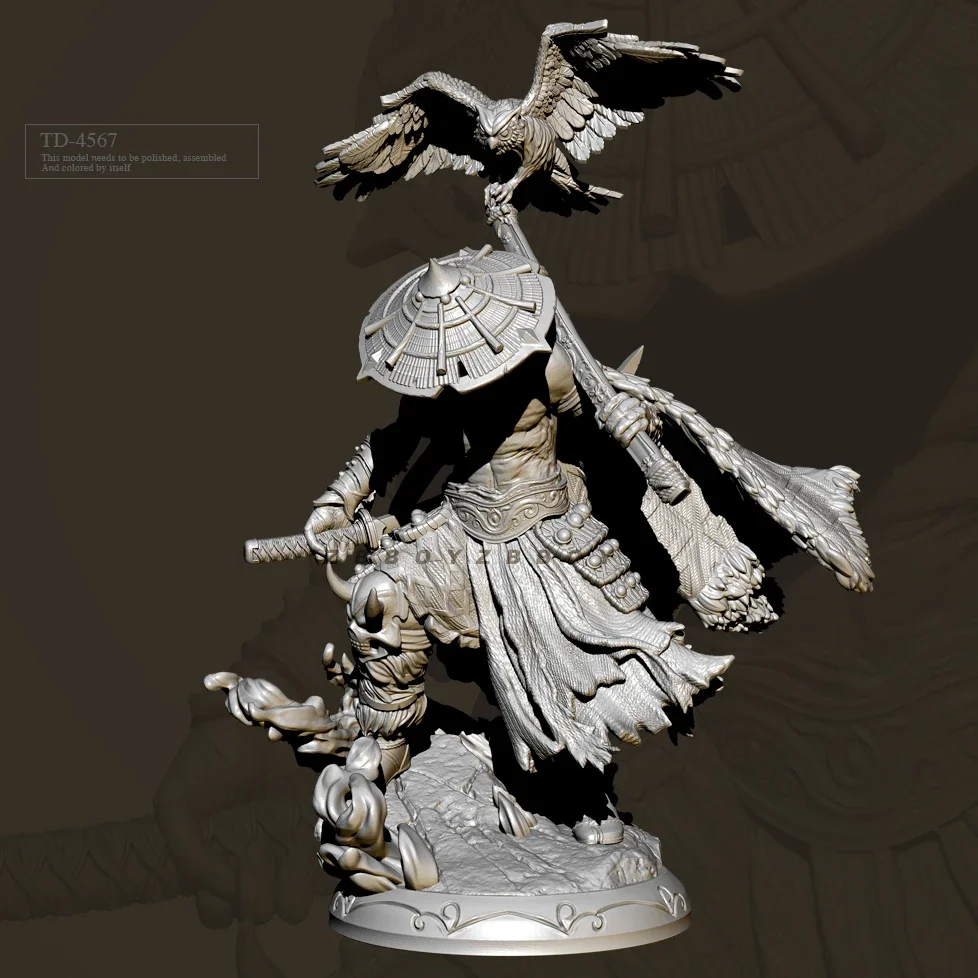 

50mm 75mm Resin model kits figure colorless and self-assembled（3D Printing ） TD-4567/3D