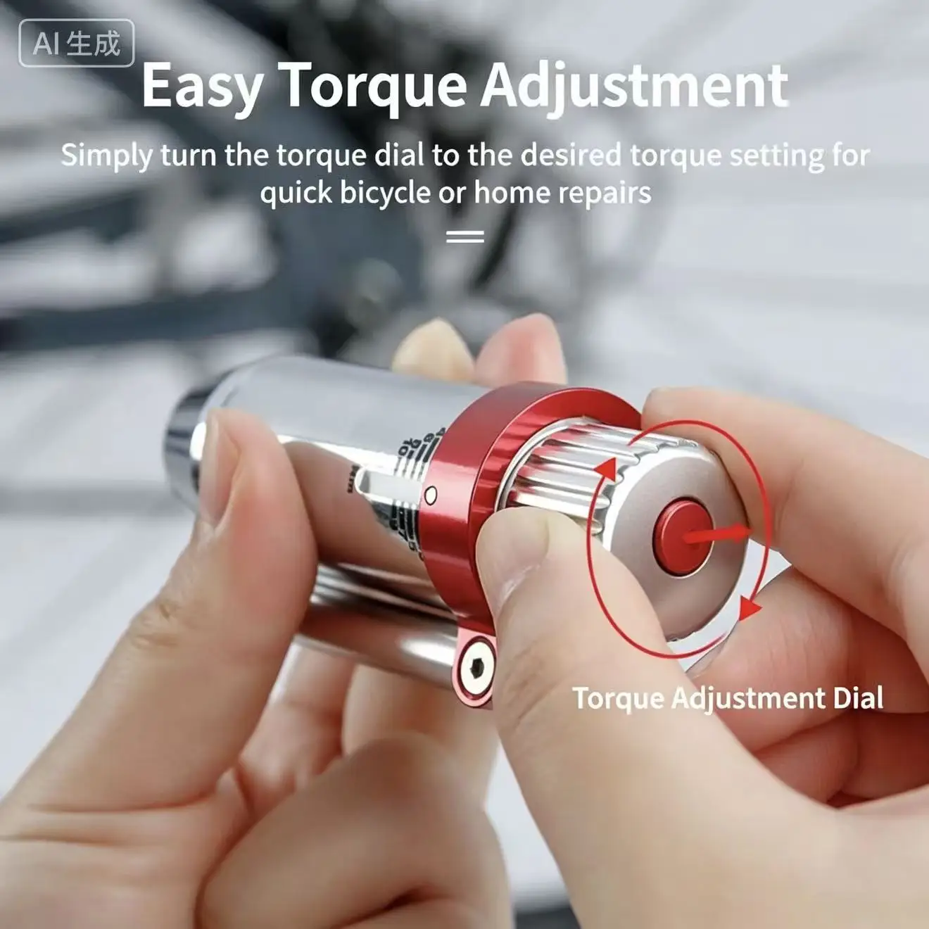 3-10Nm Mini Adjustable Torque Screwdriver Pocket Bike Repair Kit 10 Bits Torque Wrench MTB Road Bike Portable Cycling Tool For O