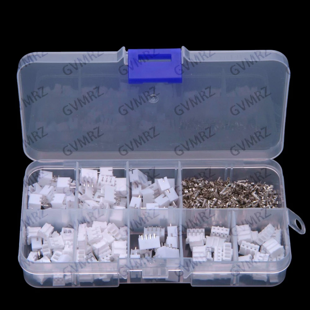 300PCS 2-4P 2.0mm interlocking kit PH2.0mm pitch 2P 3P 4P housing pin header JST connector 2.0mm