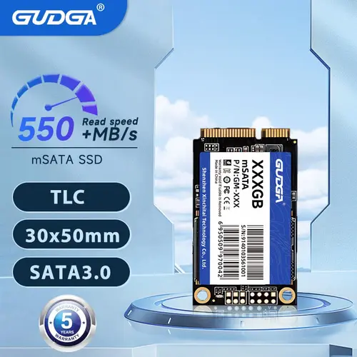 GUDGA MSATA SSD SATAIII 120gb disco sólido 240gb 512gb1tb 2tb Hdd disco duro interno de estado sólido para computadora portátil de escritorio