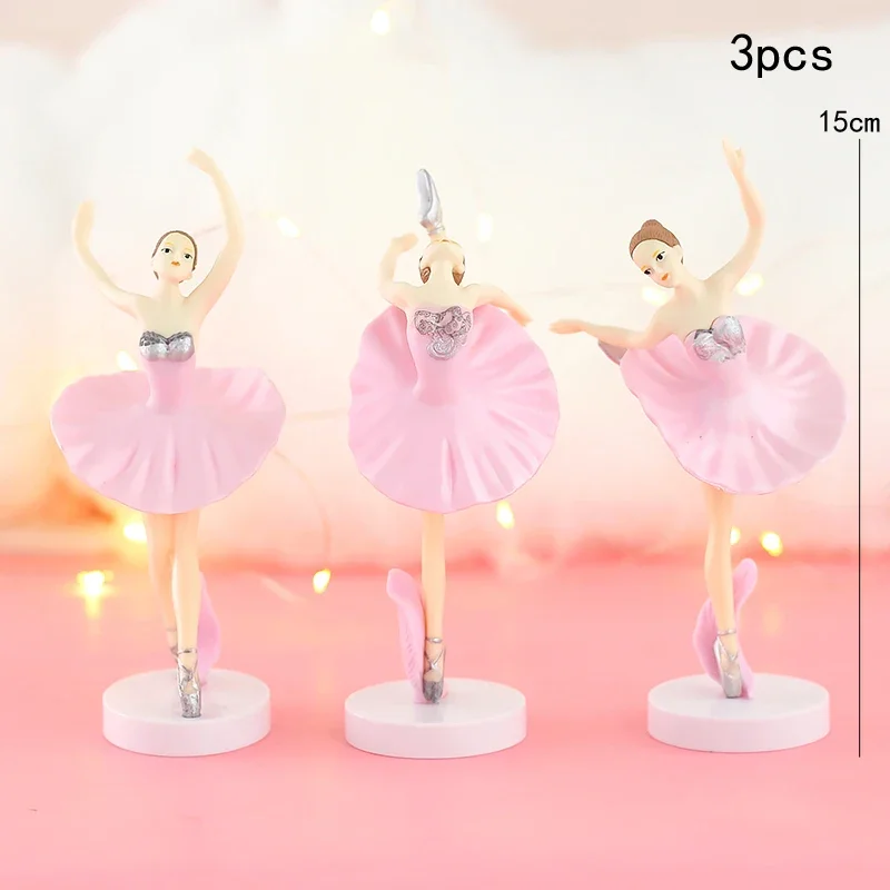 Angel Girls Cake Topper Girl Doll Decor Wedding Birthday Cake Decor Baby Girl 1st Favor Happy Birthday Party Decor Supplies