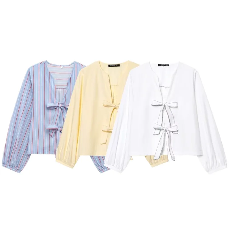 

Новинка 2023 года, летняя женская модная конструкция с узлом Embellied antung irt, универсальная длинная све, свободная посадка премиум-класса