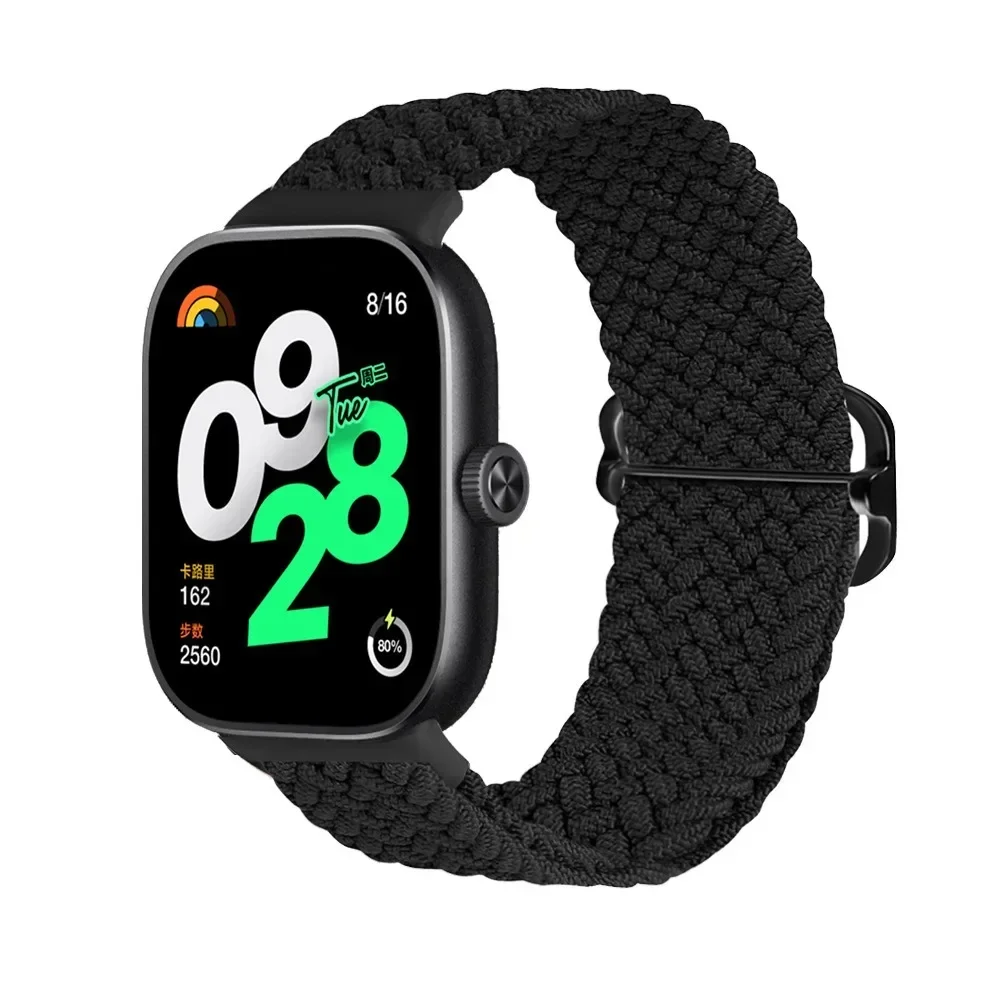 Nylon Loop Strap for Xiaomi Redmi Watch 4 Band Comfortable Breathable Wristband for Xiaomi Mi Band 8 Pro Belt Strap Accessories