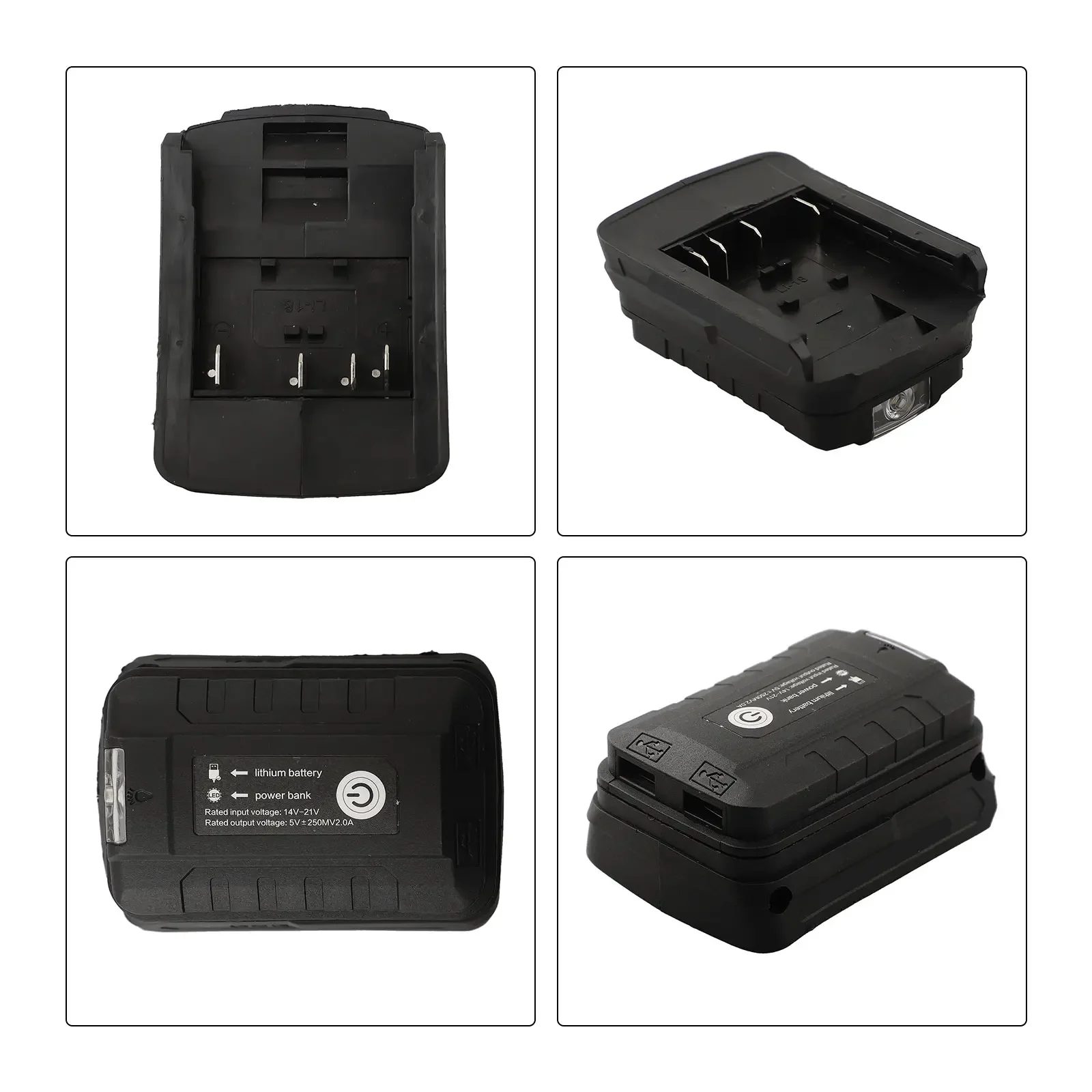 

9*5cm USB Output High-performance Protection Plastic Material High-voltage Protection Power Tool Battery Use For Bosch Battery