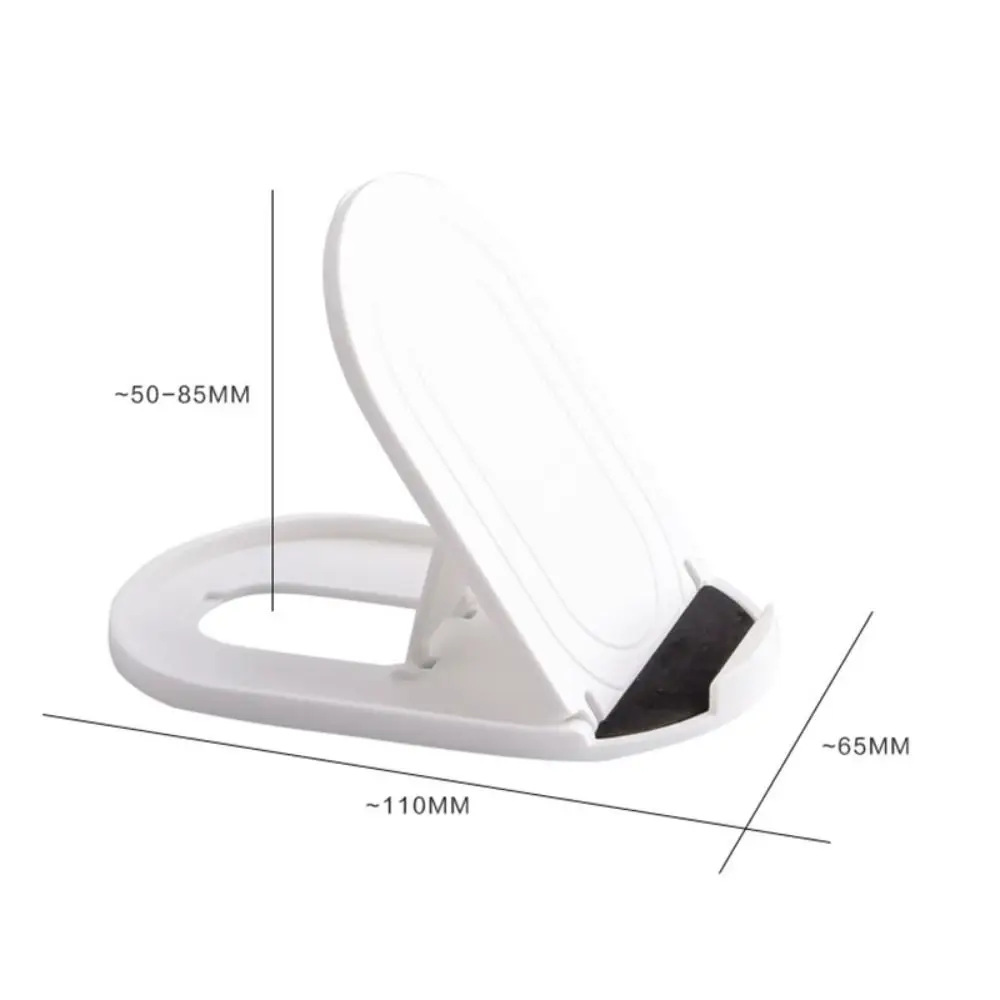 Support de bureau pliable ABS à 4 degrés, réglable à 4 degrés, support de téléphone pliable multi-angle