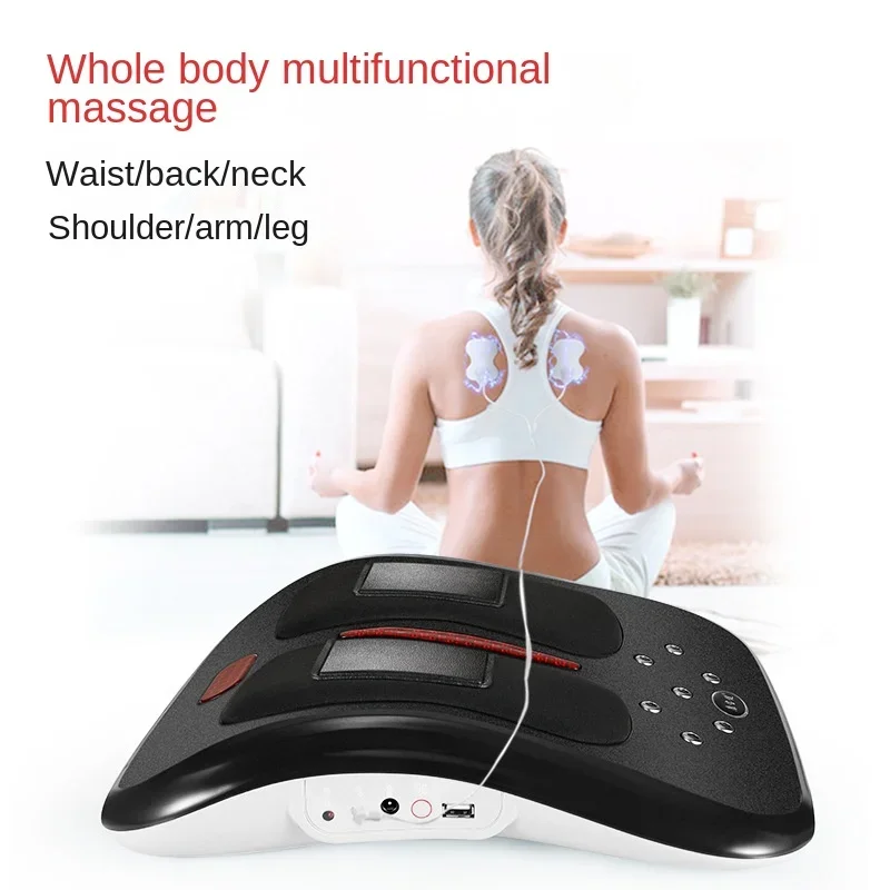 

Low back massager abdominal spinal lower back pain Household multifunctional massage device cervical and lumbar vertebrae