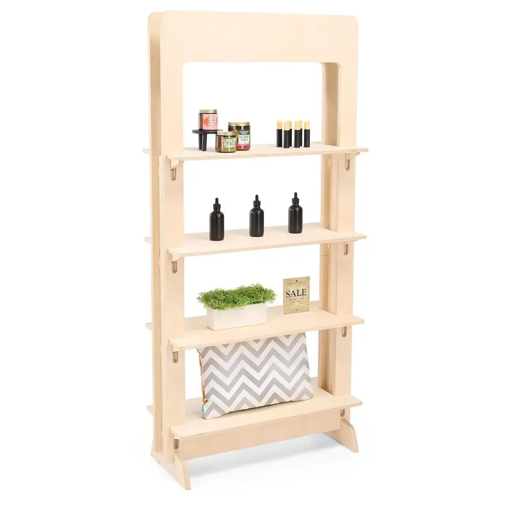 

Складная экологичная напольная стеллажная система для демонстрации товаров, 27 x 57.5