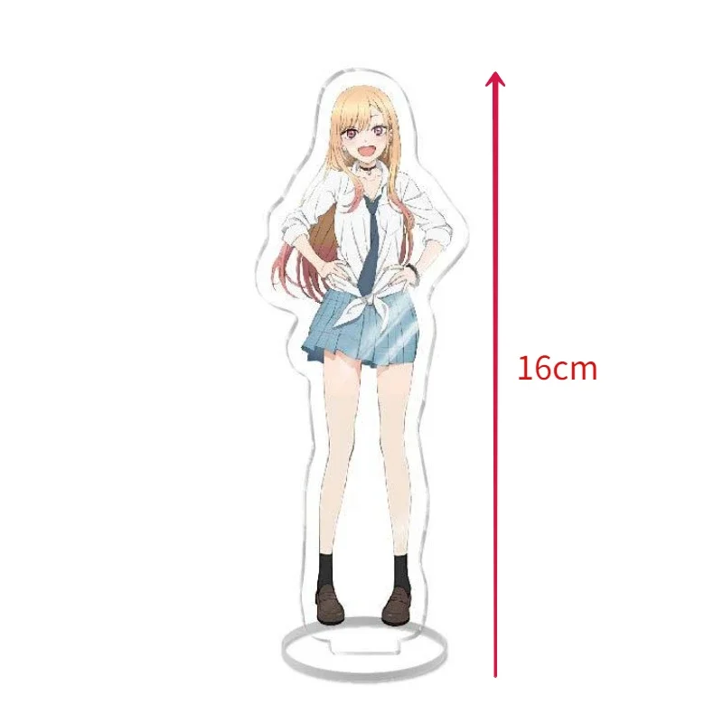 My Dress Up Darling Anime Figure Kitagawa Marin Gojo Wakana Model Plate Desk Decor Standing Sign HD Acrylic Stand Room Ornaments