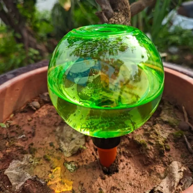 2pcs Plant Self Watering Globes for Indoor Outdoor Plants Plastic Water Bulbs Self Watering Planter Devices System