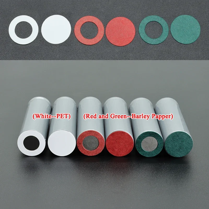 25~500pcs 18650 21700 26650 Insulation Gasket  Li-ion Battery Pack Cell Barley Adhesive Paper Glue Fish Electrode Insulated Pads