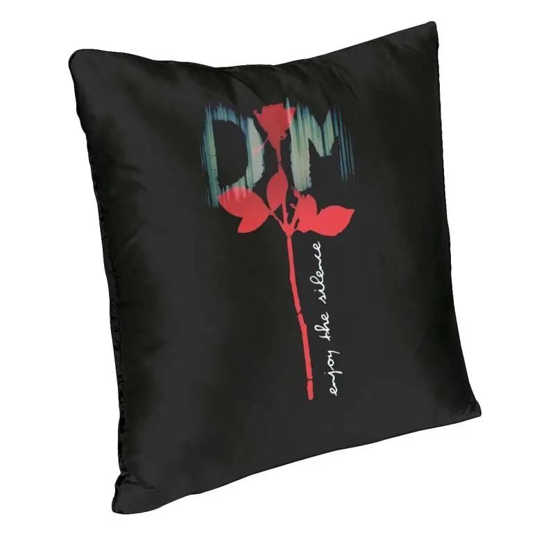 Depeche Cool Mode Heavy Metal Rock Band Pillow Covers Decoration Luxury Cushions for Sofa Square Pillowcase