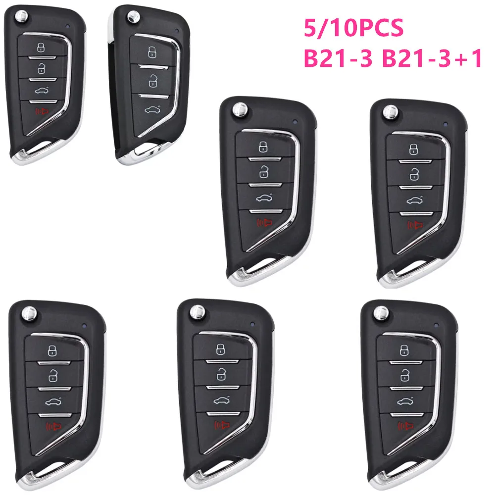 5/10Pcs B21-3 B21-4 KEYDIY Universal B Series KD Remote Control for KD200/KD900/URG200/mini KD/KD-X2 Generate New Remote Keys