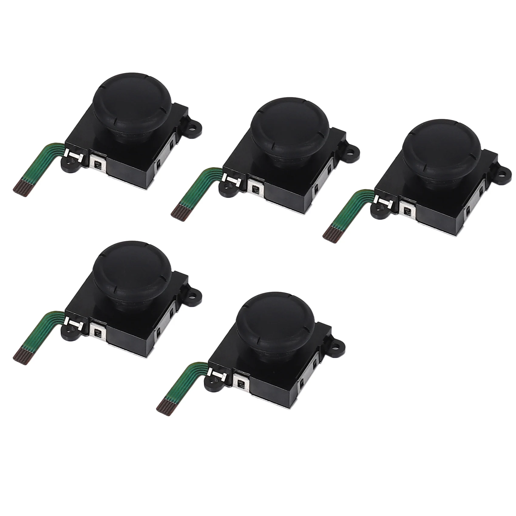 ABNP 5Pcs Replacement 3D Analog Rocker Joy Stick for Switch Controller NS Gamepad Joycon Game Pad
