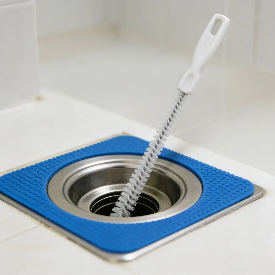 Portable Sink Hair Cleaner Tool, Drain Snake Pipe Unblocker with Hook for Hair Removal, Waterproof Sewer Cleaner - Image 6