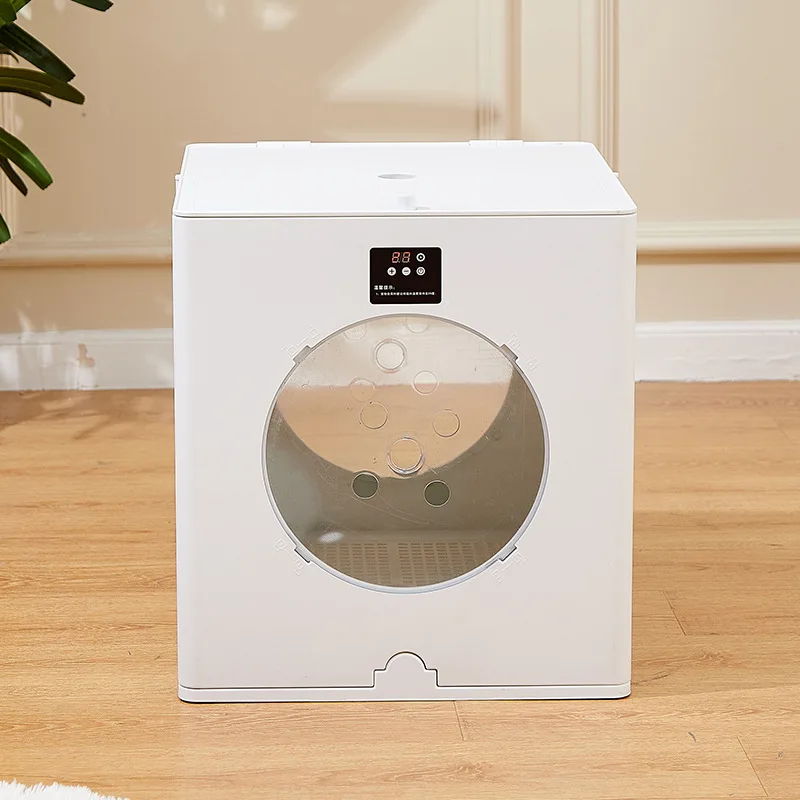 New foldable smart pet drying box dryer blow-dry artifact puppy smart drying box spot wholesale.