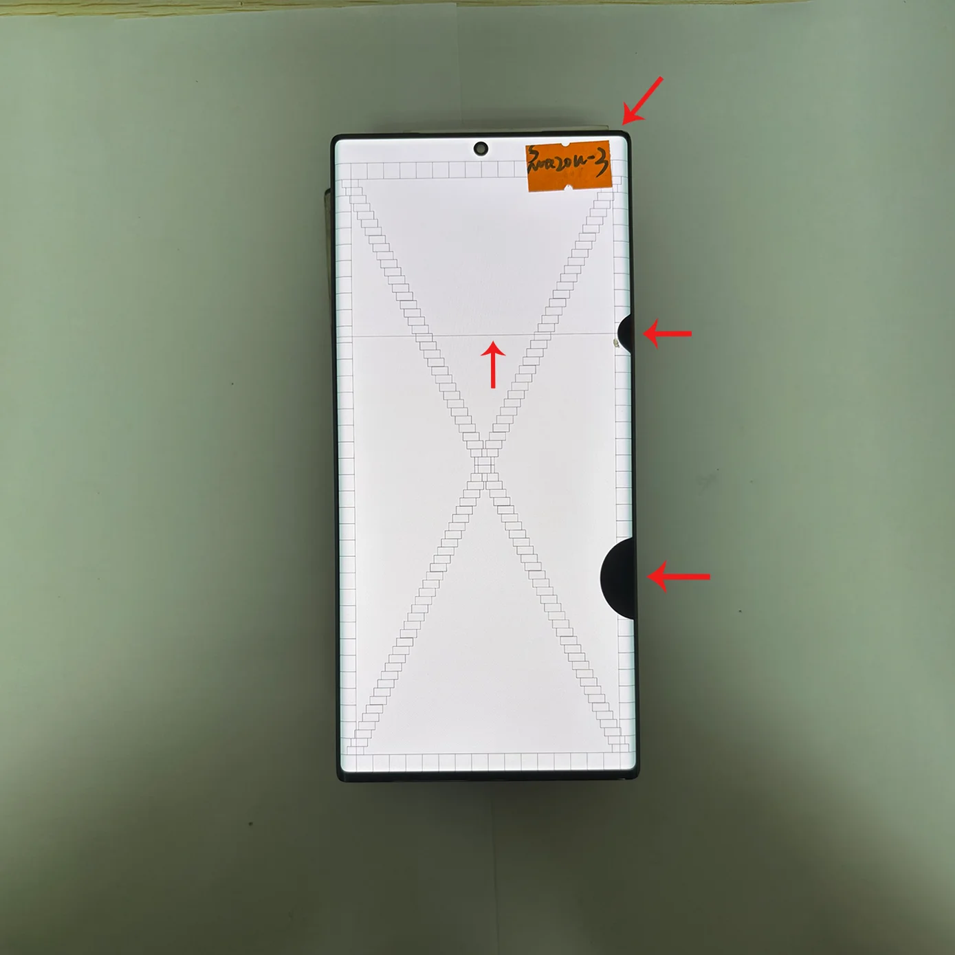 Note20 Ultra Defective AMOLED For Samsung Note 20 Ultra LCD SM-N986F N985B N985 Display Screen Digitizer Assembly Replacement