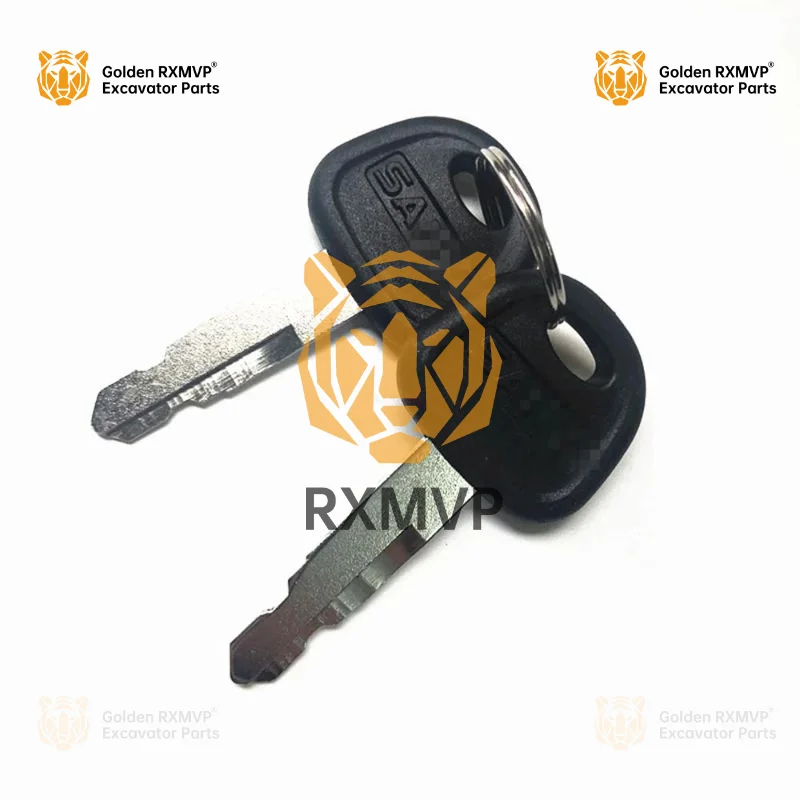 For Sany Excavator Parts Sy 65 75-9 135-8 Excavator Original Key Ignition Key Excavator Accessories