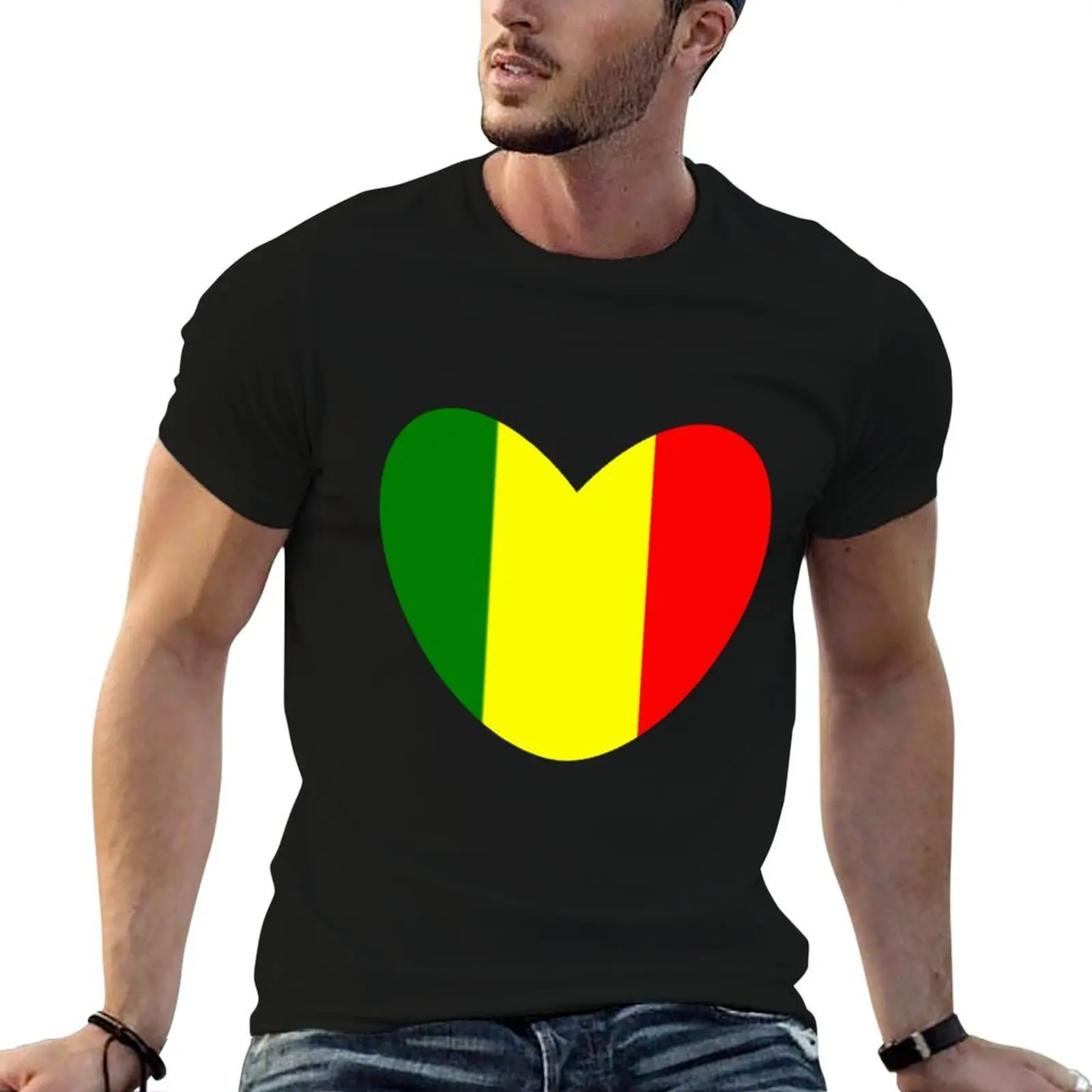 Rasta Heart| Perfect Gift T-Shirt funny meme t-shirts blue archive funny t shirts men