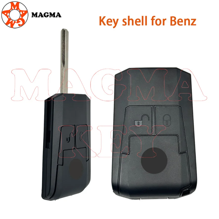 MAGMA استبدال مفتاح بعيد قذيفة فوب HU64 لمرسيدس بنز Actros Antos شاحنة الإشعال الإسكان ملحق 2 أزرار #5